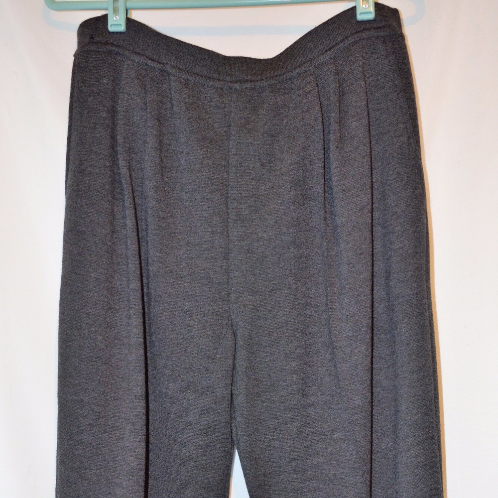 EUC STIZZOLI WOOL KNIT PANTS Made in Italy Sz 50